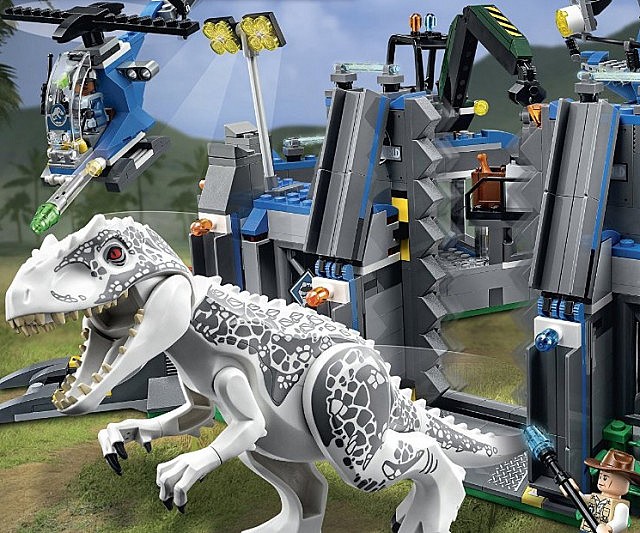 Lego Jurassic World Indominus Rex Breakout Playset
